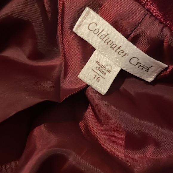 Coldwater creek , crushed velvet jacket embellished size  16 riding jacket - Picture 7 of 7